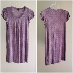 Daisy Fuentes Women's Purple Shift Dress